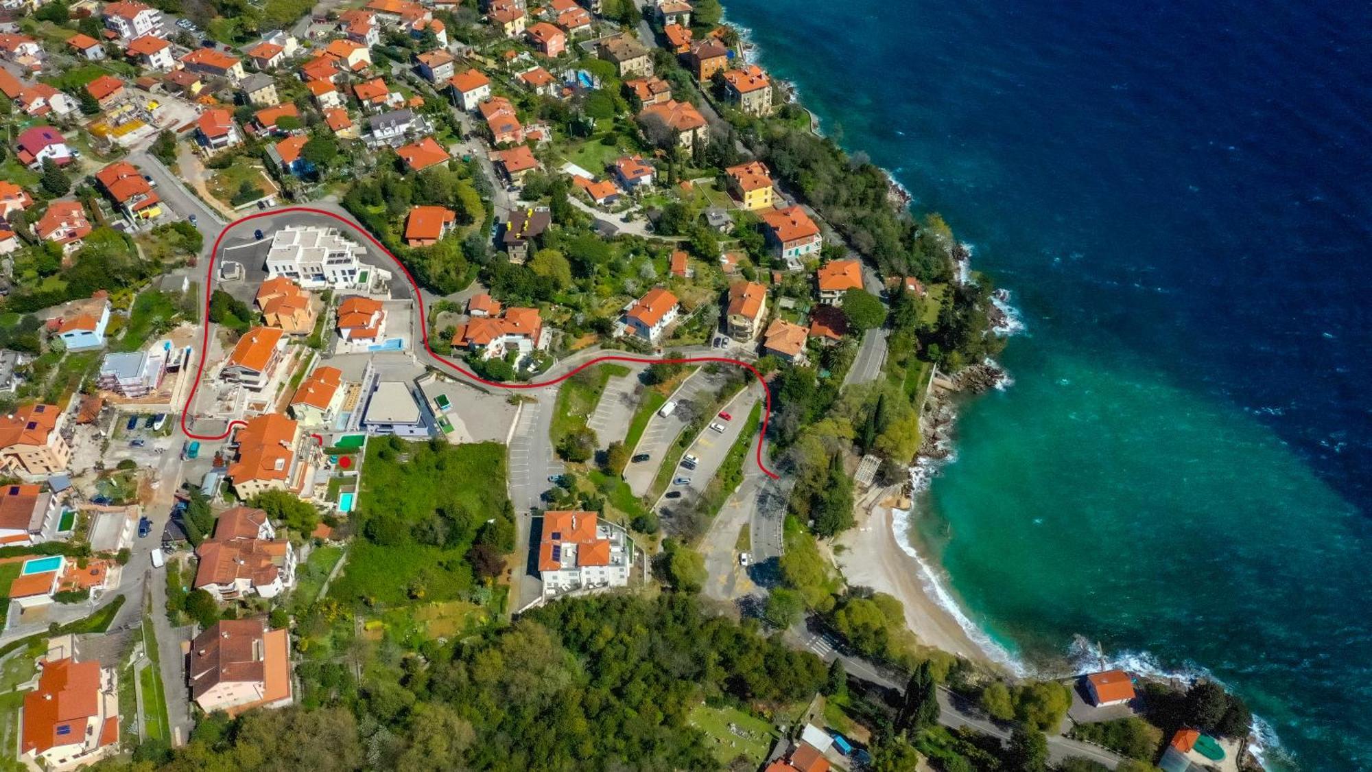 Apartment Peharovo Lovran Exteriér fotografie